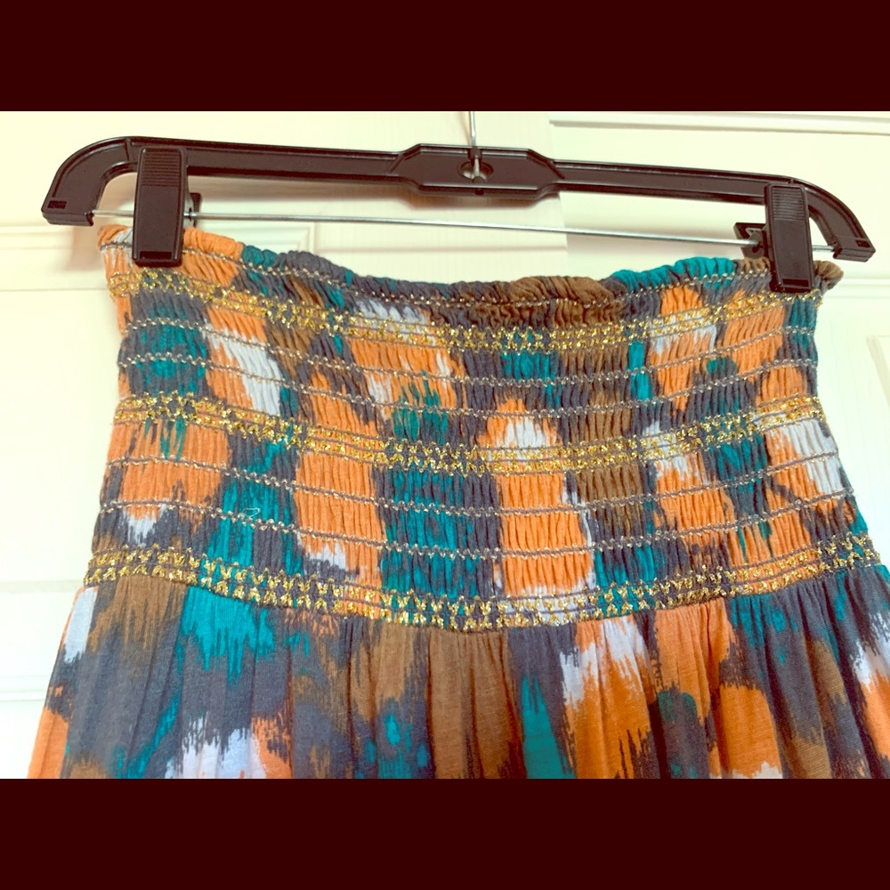 T Bags Los Ángeles Strapless Dress